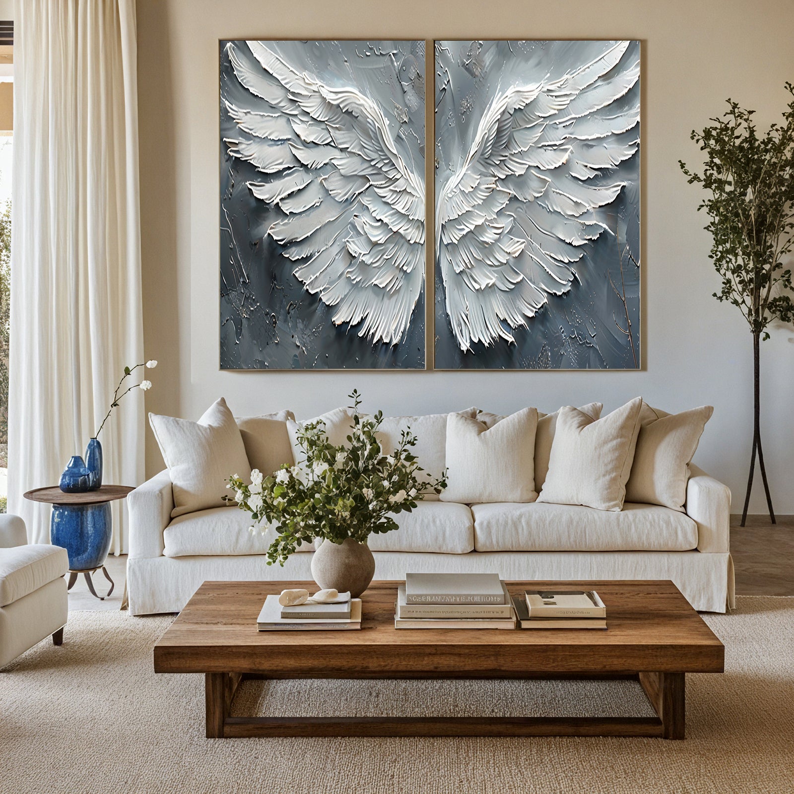 Textured-Angel-Wings-Painting-#TAW4821-05