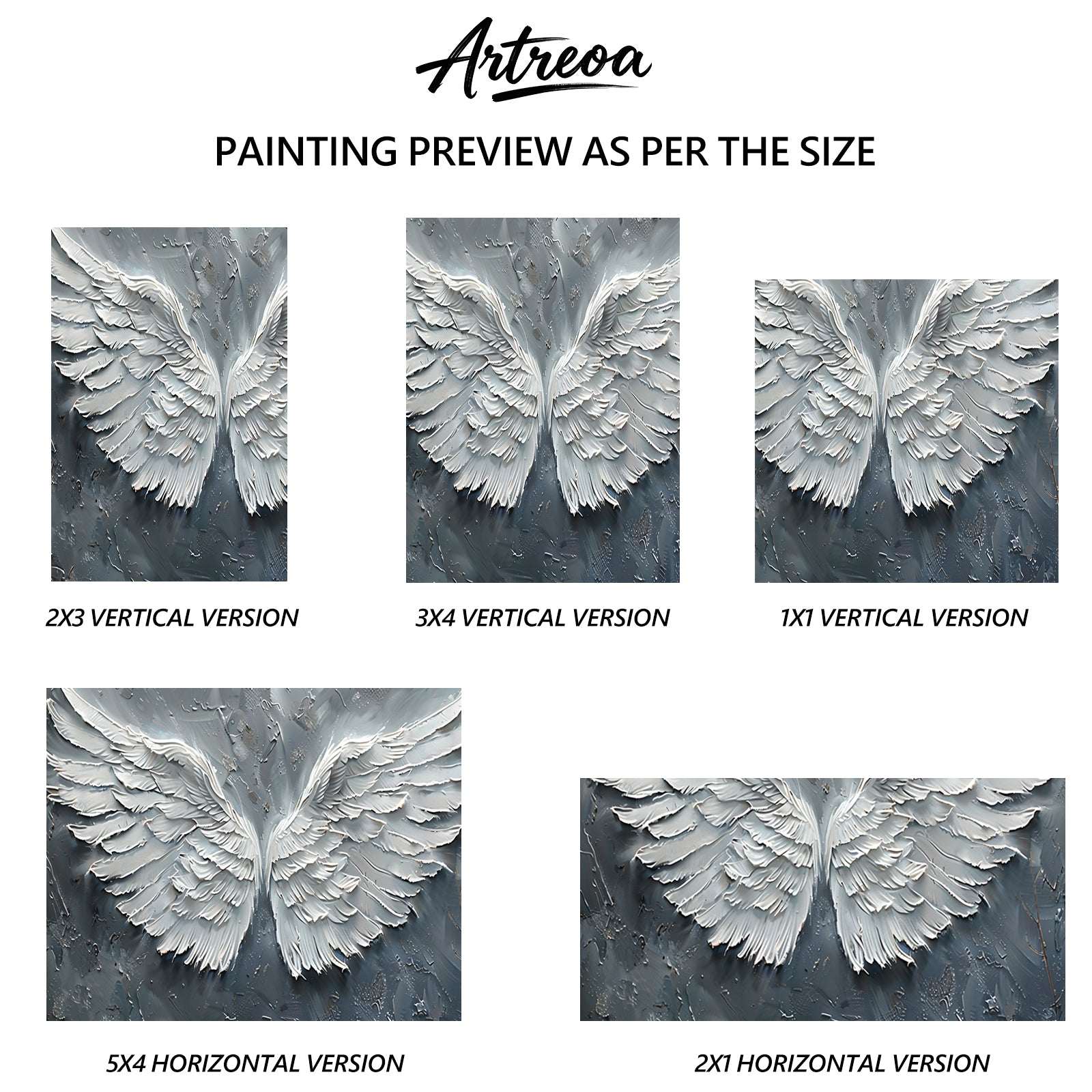 Textured-Angel-Wings-Painting-#TAW4821-09