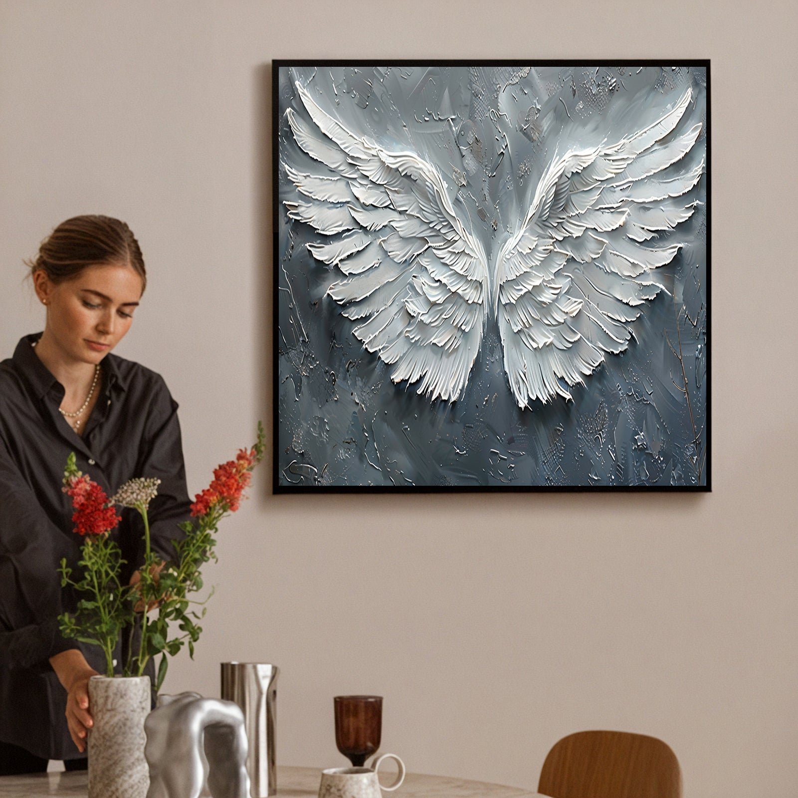 Textured-Angel-Wings-Painting-#TAW4821-11