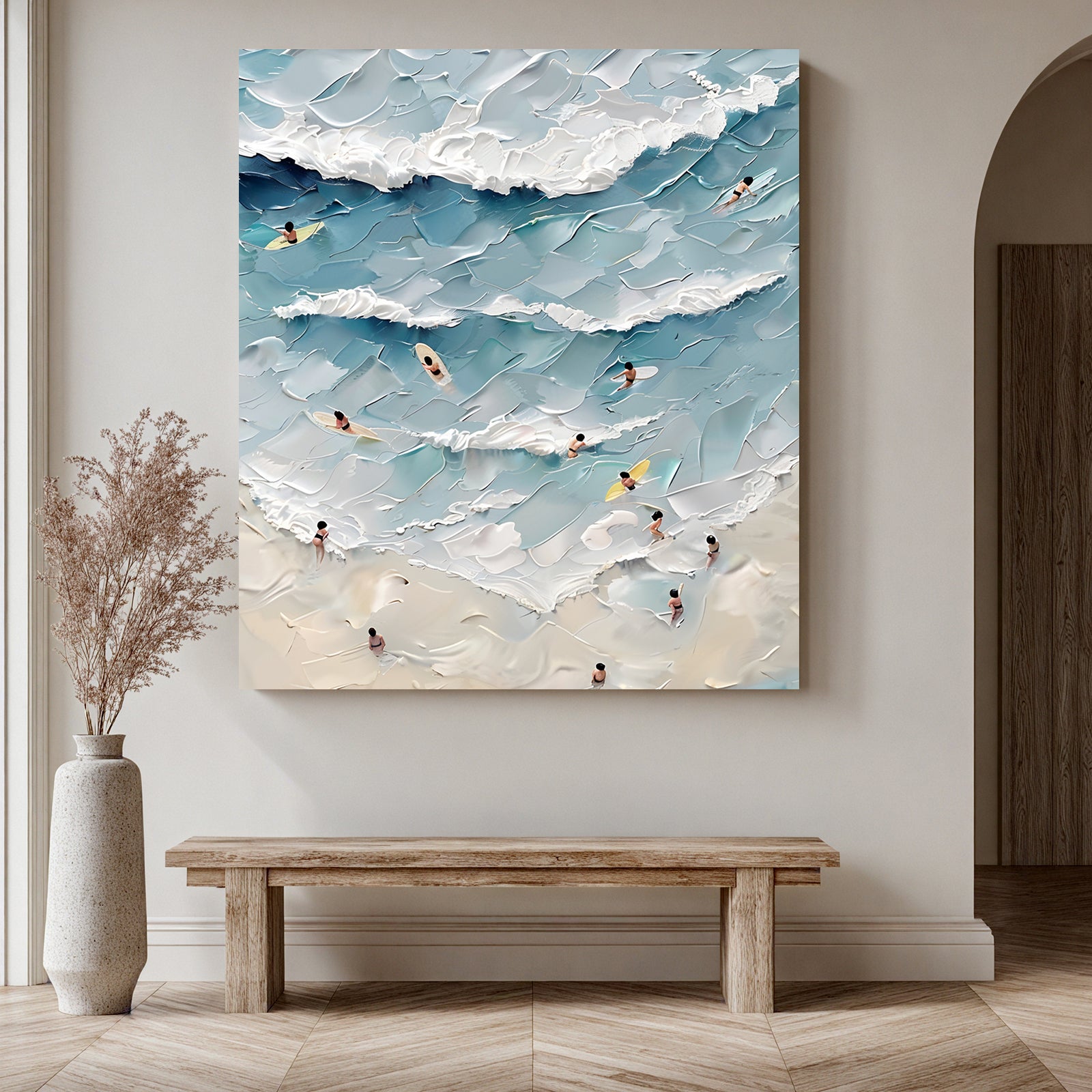 Textured-Beach-Impressionist-Painting-#TBI4728-03
