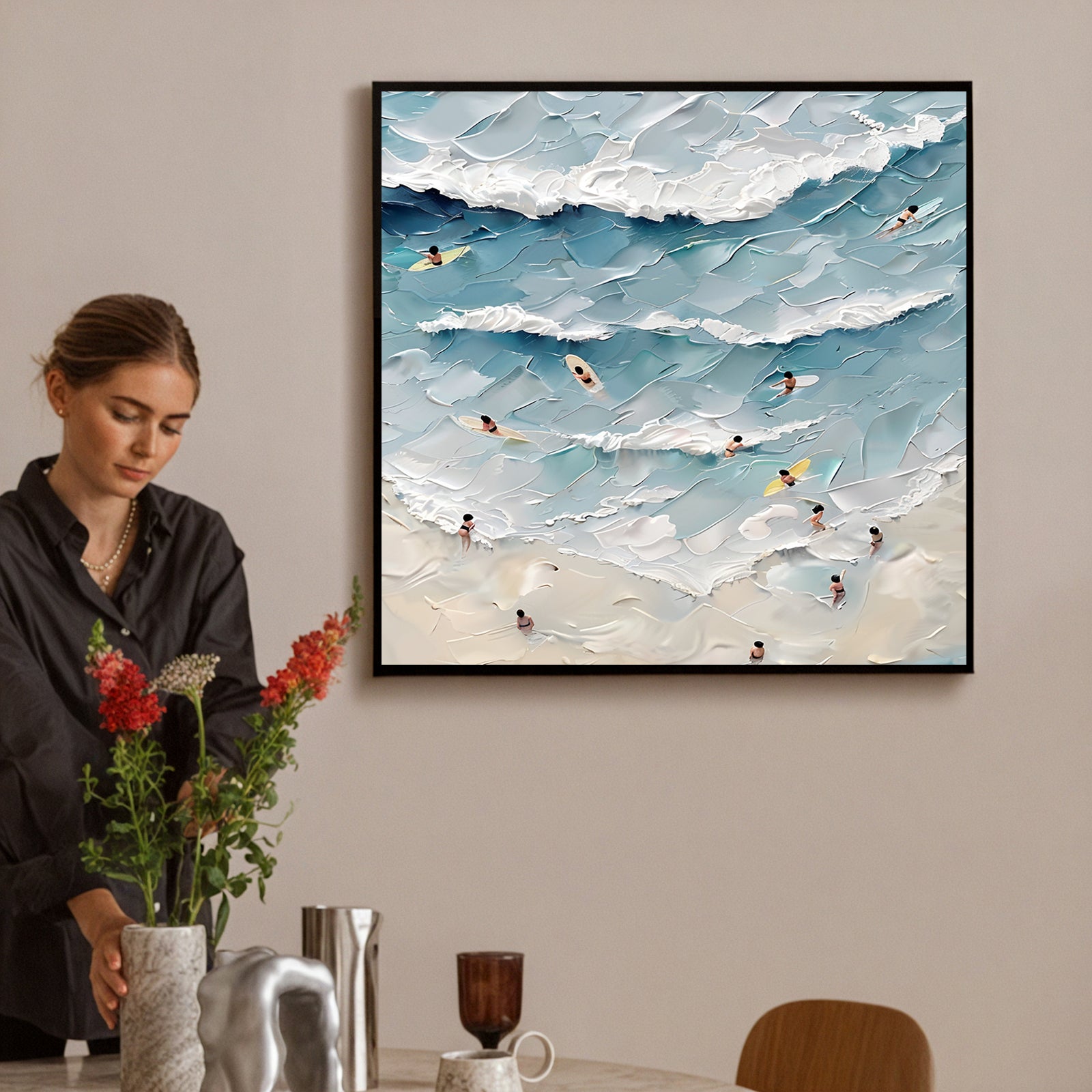 Textured-Beach-Impressionist-Painting-#TBI4728-11