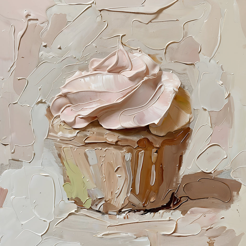 Textured-Cupcake-Painting-#TC1287-07
