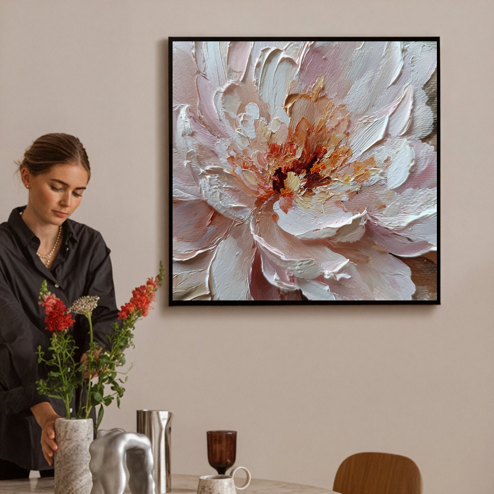 Textured-Floral-Painting-#TF1372-03
