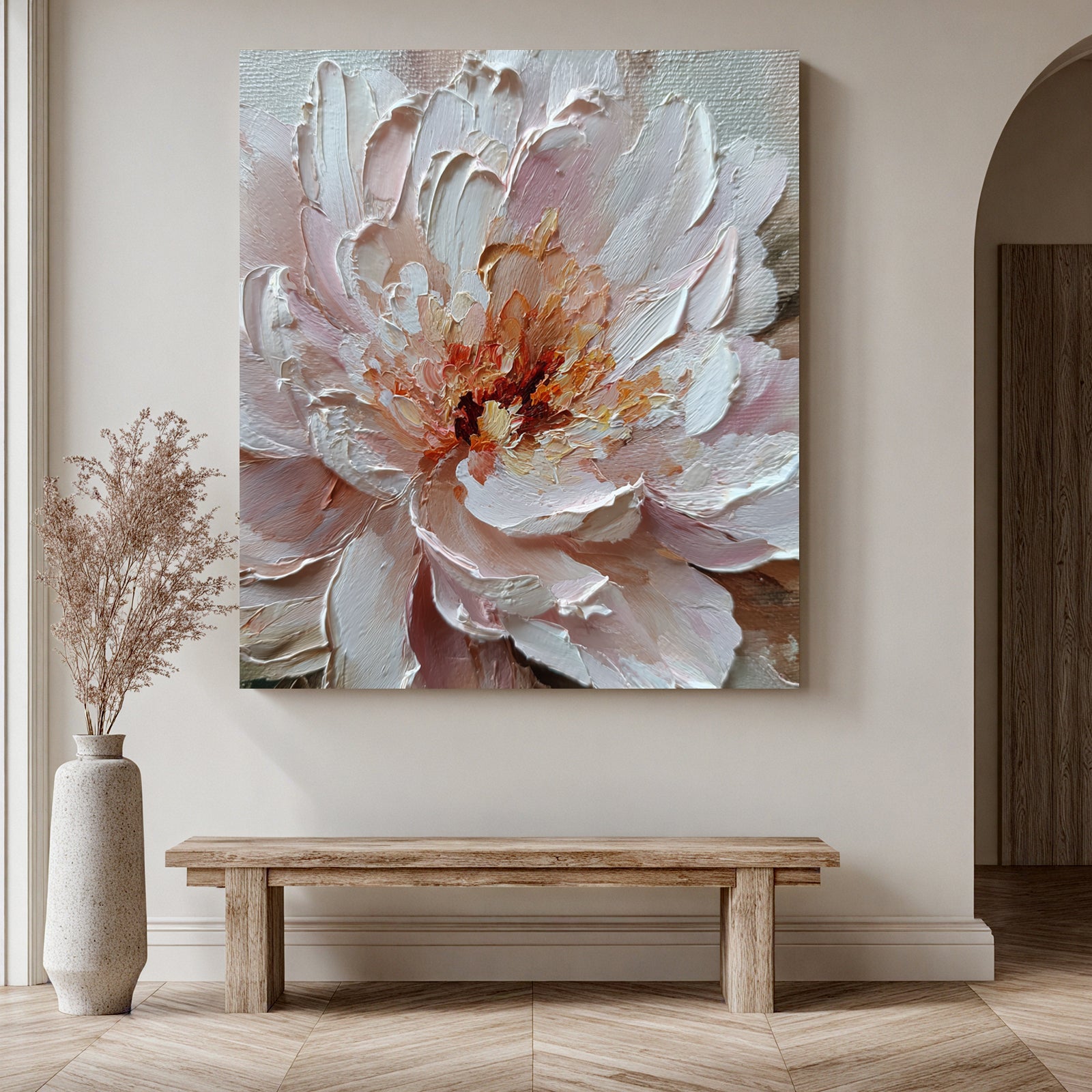 Textured-Floral-Painting-#TF1372-04
