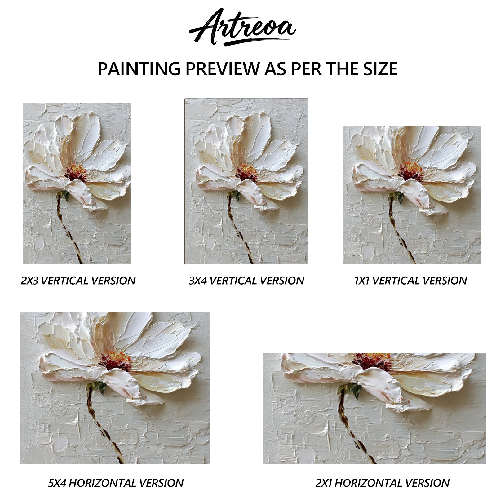 Textured-Floral-Painting-#TF345-10