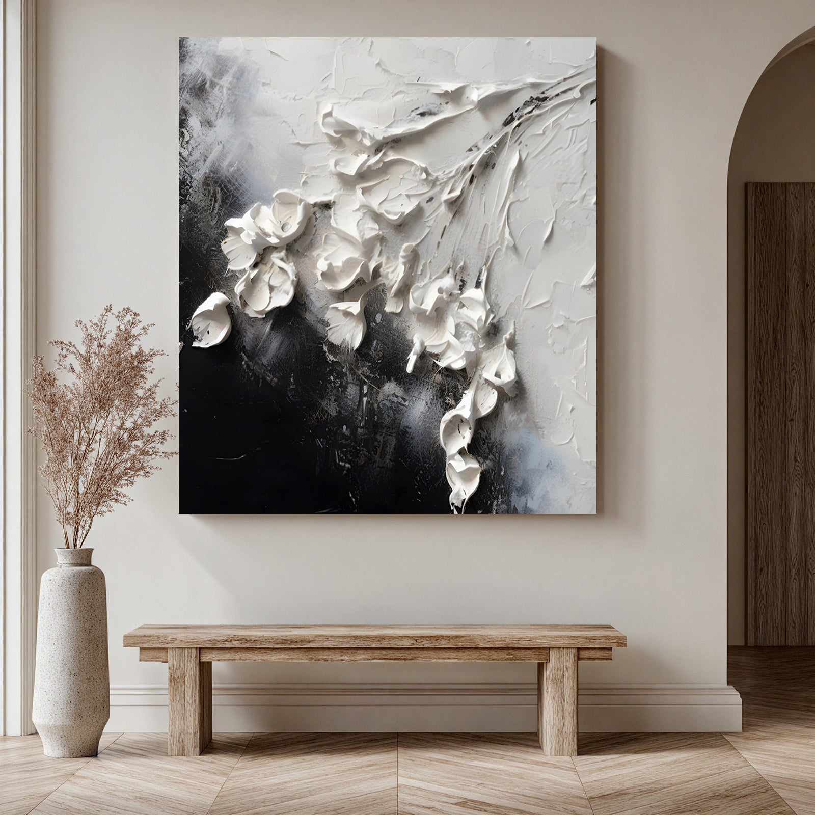 Textured-Floral-Painting-#TF365-04