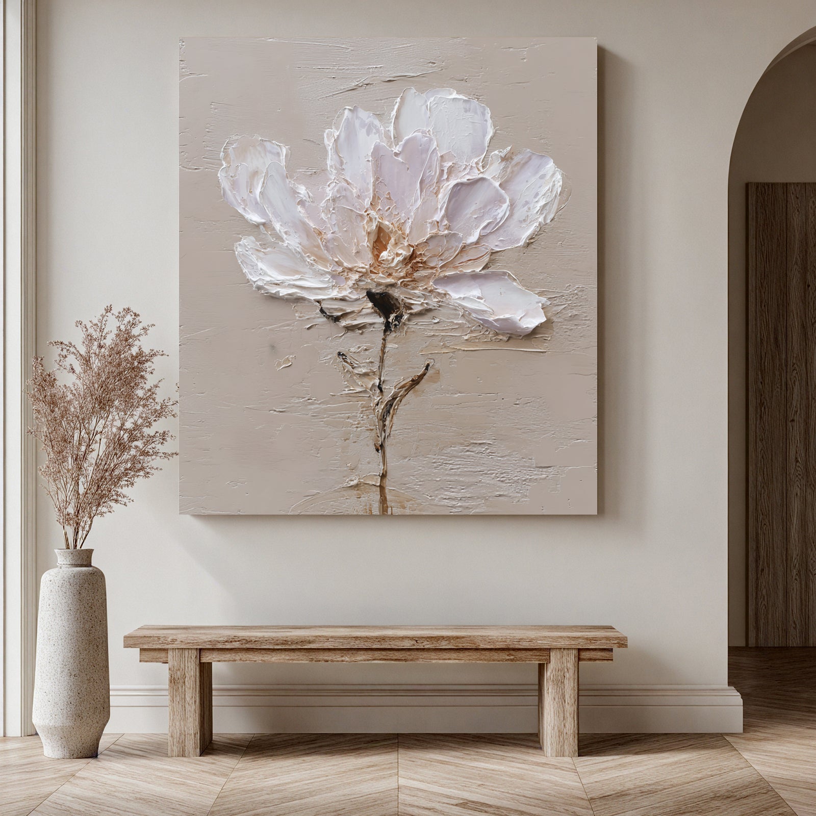 Textured-Floral-Painting-#TF401-04