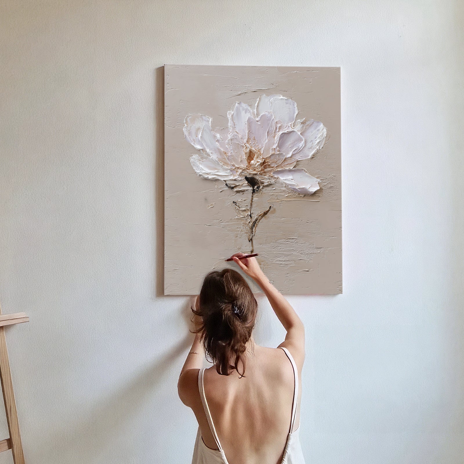 Textured-Floral-Painting-#TF401-06