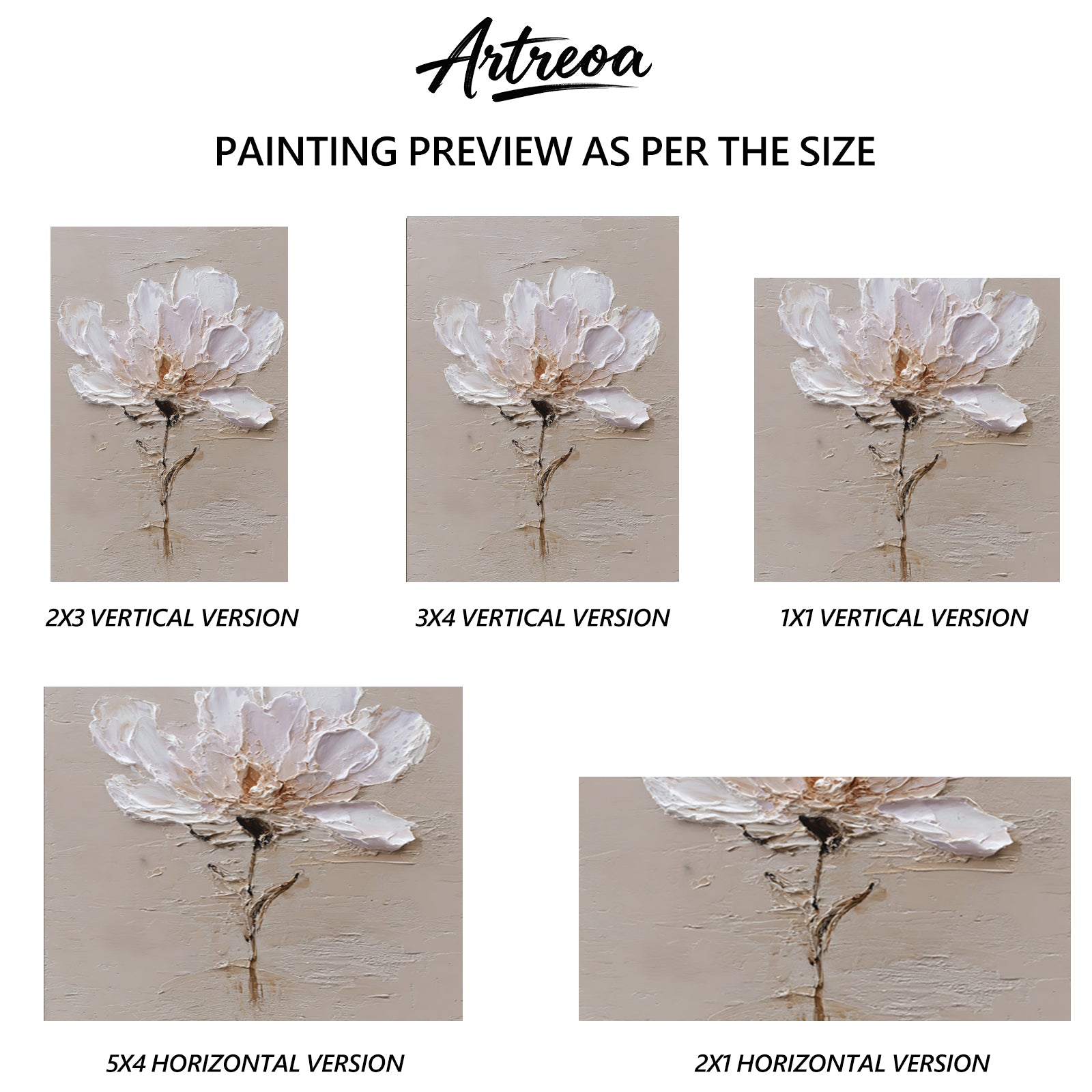Textured-Floral-Painting-#TF401-10