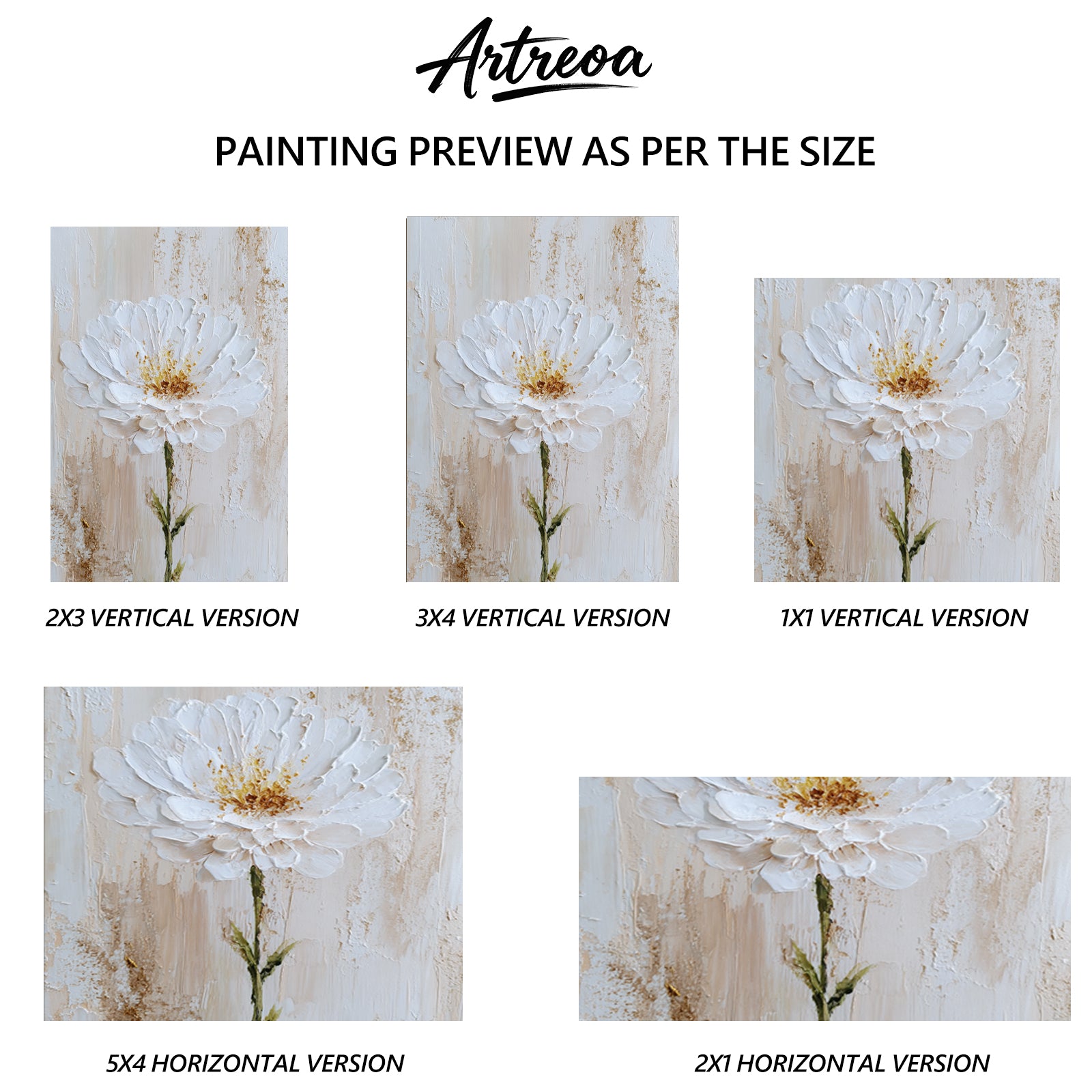 Textured-Floral-Painting-#TF673-10