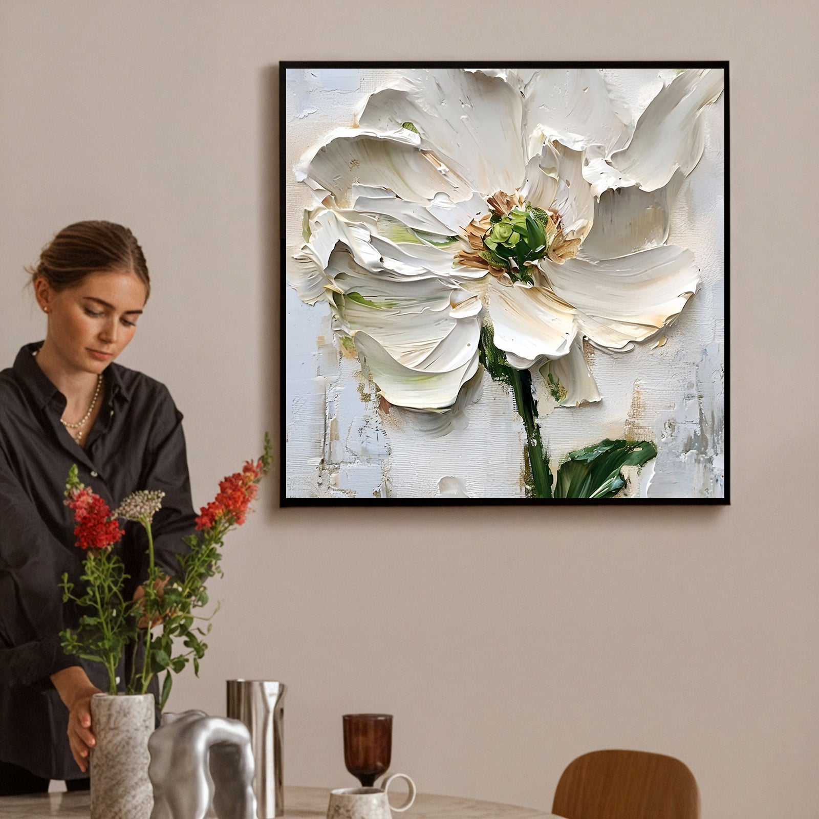 Textured-Floral-Painting-#TF891-03