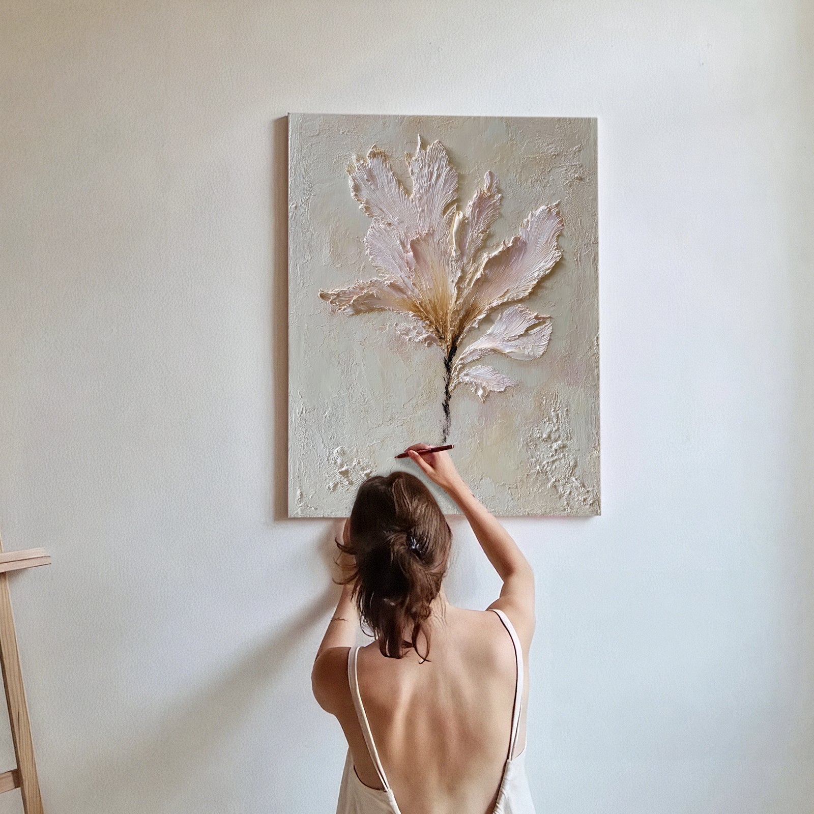 Textured-Floral-Painting-#TF932-06