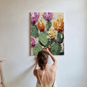 Vibrant-Textured-Floral-Painting-#VTF482-04