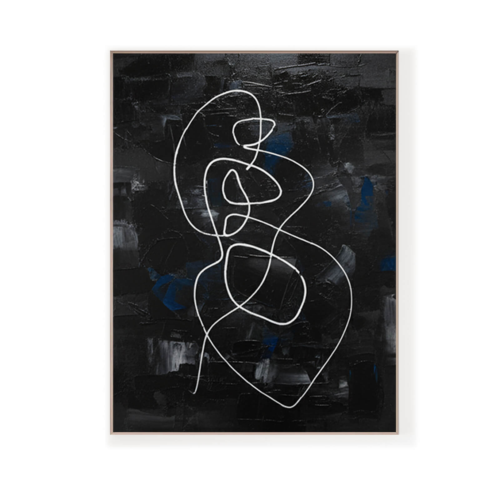 BLACK MINIMALIST ART #BM003