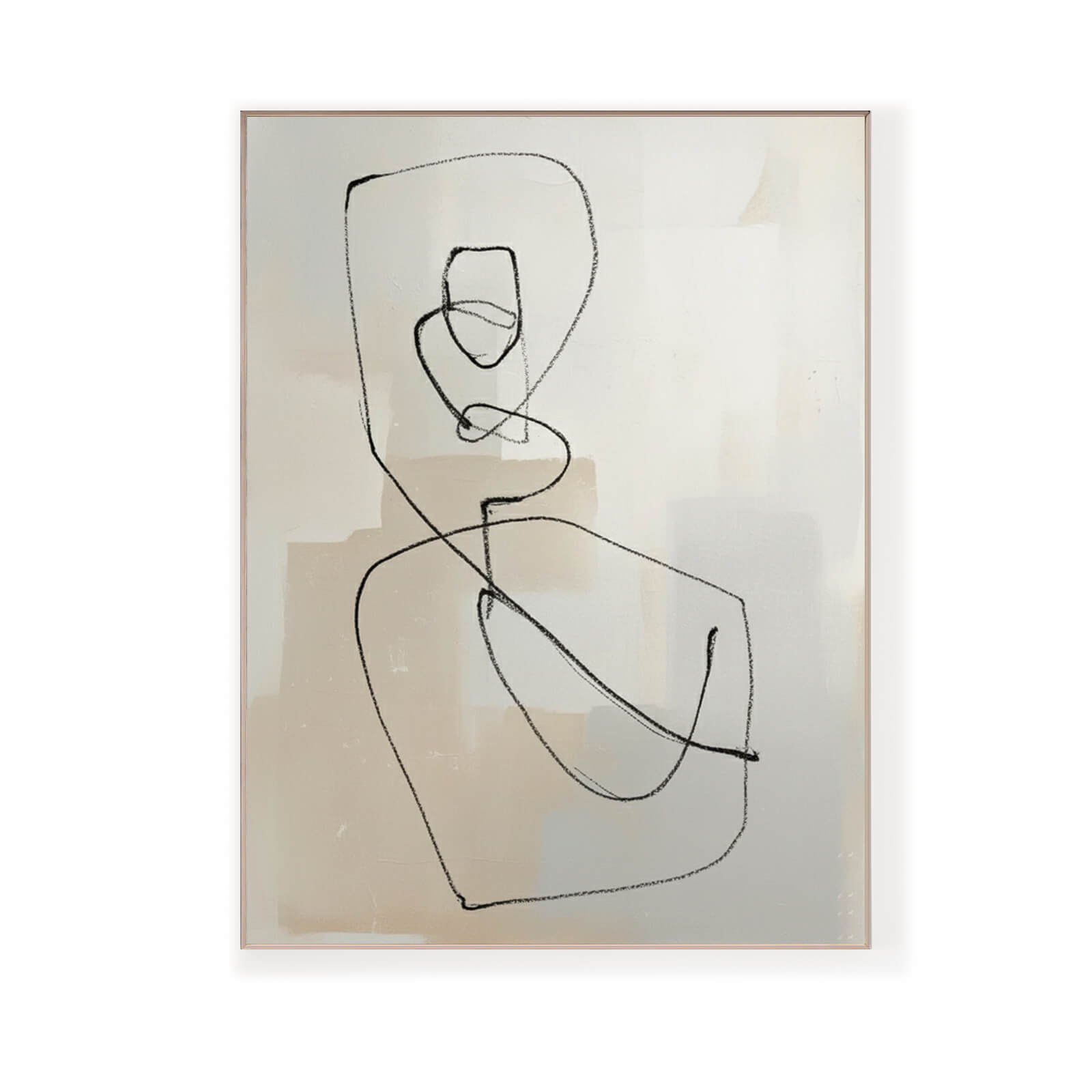 WHITE MINIMALIST ART #WM008